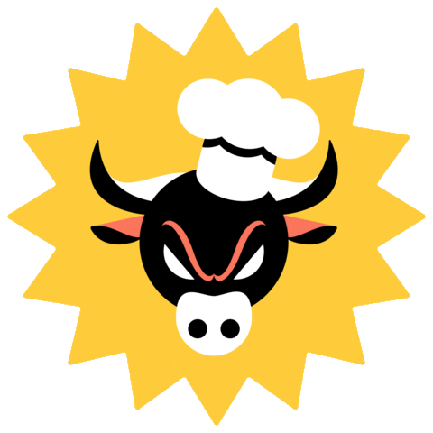 Bull Shack Sticker by Pizzabakeren