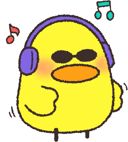 Duck Hip Sticker