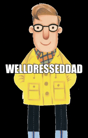 WellDressedDad GIF