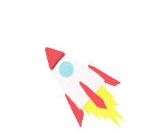 Rocket Sticker