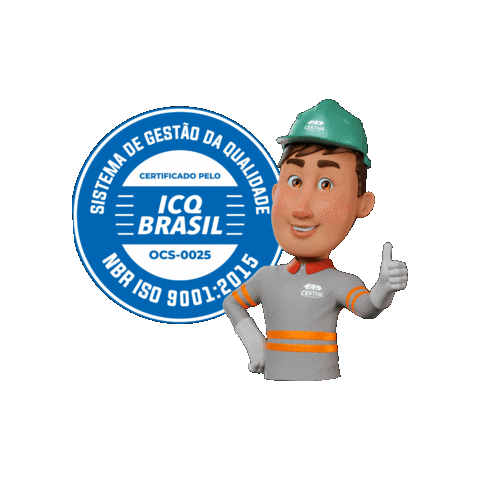 Qualidade Iso Sticker by Certhil