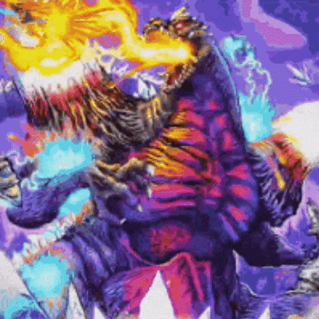 Manga Godzilla GIF