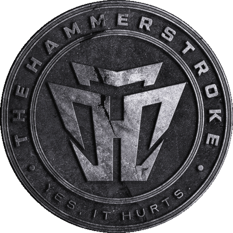 Thehammerstroke Sticker by Hammerslaget