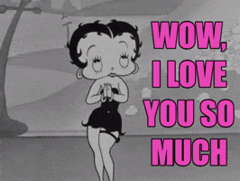 Betty Boop Love GIF by Fleischer Studios