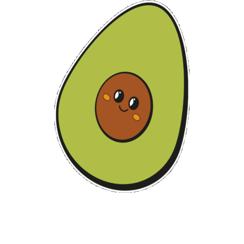 Avocado Sticker