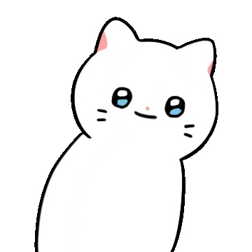 Happy Cat Sticker by Olso