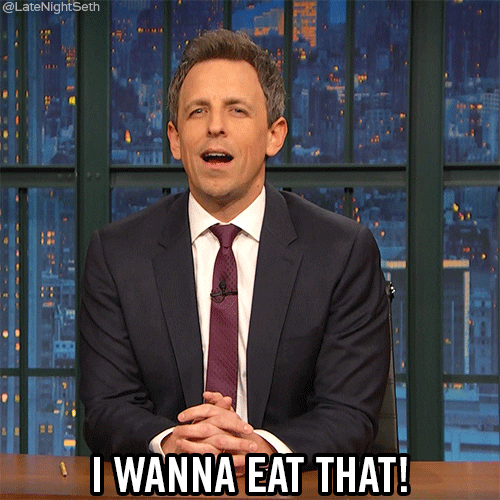 hungry seth meyers GIF by Late Night with Seth Meyers