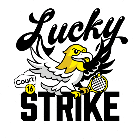 Eagle Strike GIF by Court 16 - Tennis & Pickleball