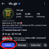 Packers Account GIF