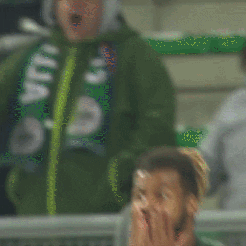lois diony surprise GIF by AS Saint-Etienne