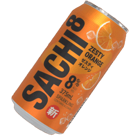 Orange Vodka Sticker by Sachi8