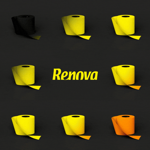 Happy Toilet Paper GIF by MyRenova