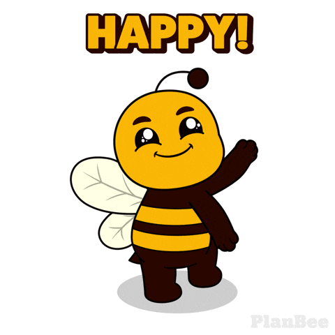 Happy Lets Go GIF by Plan Bee Studios