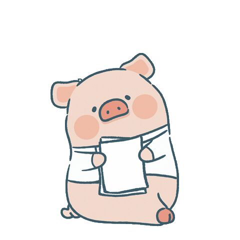 Piggy Sticker