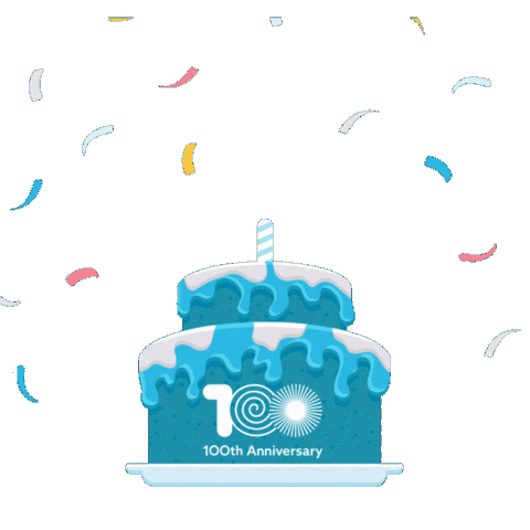 100Th Anniversary Sticker by Anest Iwata