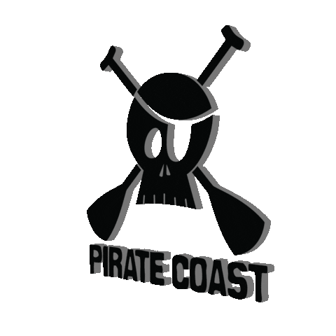 PirateCoastPaddle Sticker