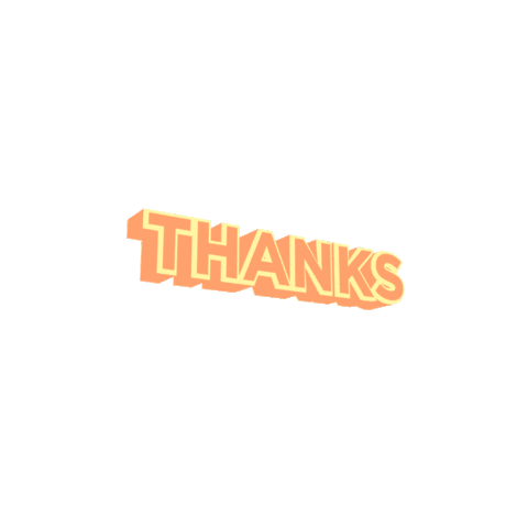 Thank You Sticker