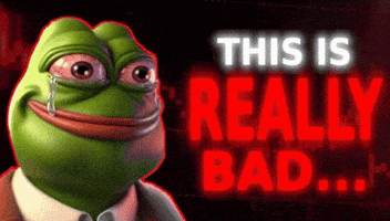 Pepe This Is Really Bad GIF