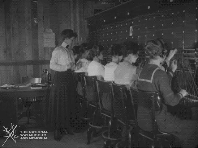National WWI Museum and Memorial black and white military footage historic GIF