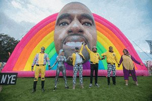 kanye west fun GIF by bestival