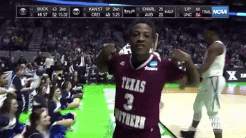 Flexing College Basketball GIF by NCAA March Madness