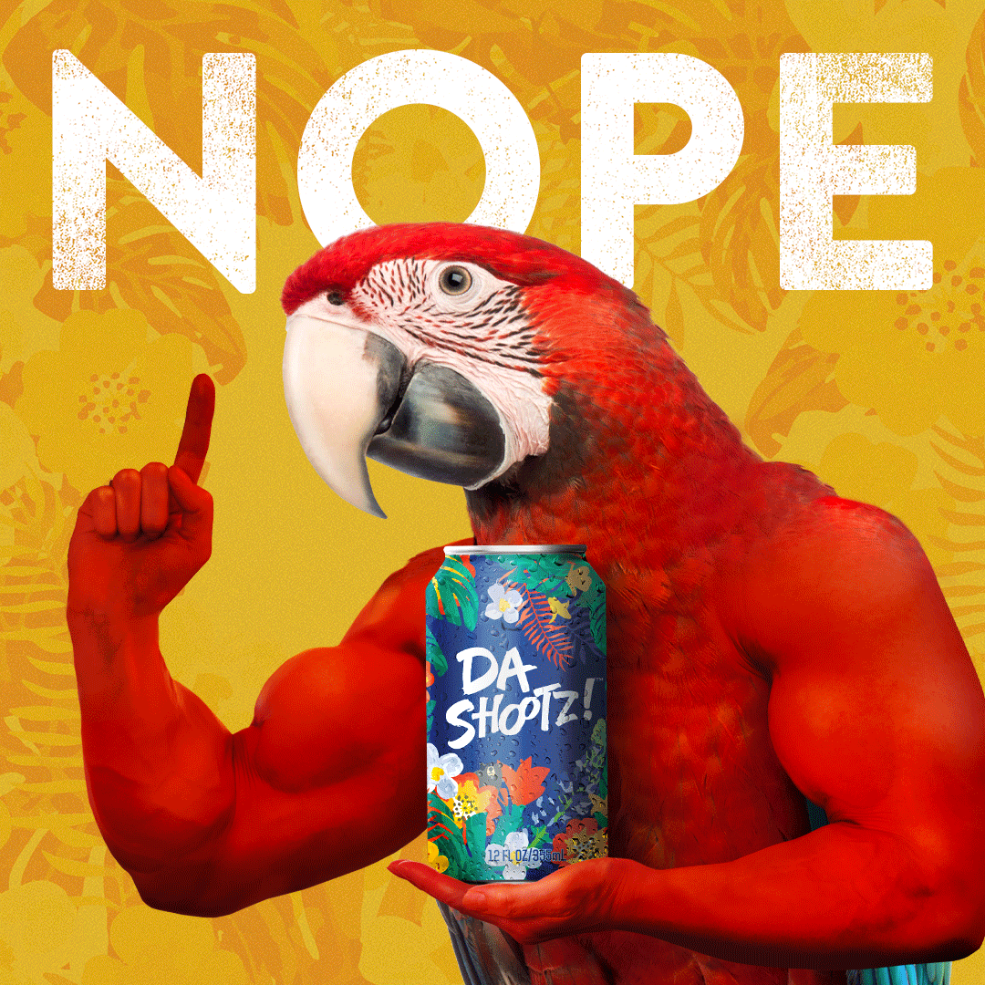 No Way Bird GIF by Deschutes Brewery - Find & Share on GIPHY