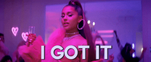 I Got It 7 Rings GIF by Ariana Grande - Find  Share on GIPHY
