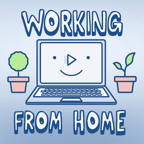 Work From Home Computer GIF by SproutVideo