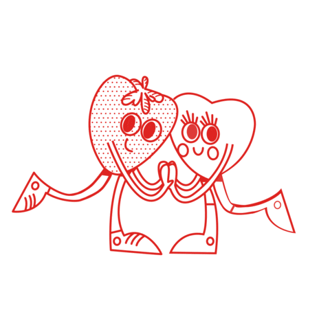 Happy In Love Sticker by Yara Ajami