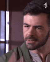 Suspicious Pointing GIF by Hollyoaks