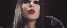 Red Lips Singing GIF by GUNSHIP