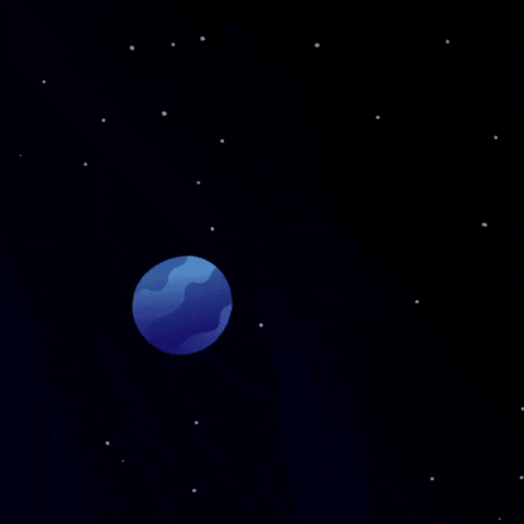 animation space GIF by teey