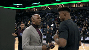 catching up jimmy butler GIF by NBA