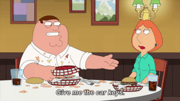 Car Keys GIF by Family Guy