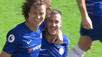 happy eden hazard GIF by Chelsea FC