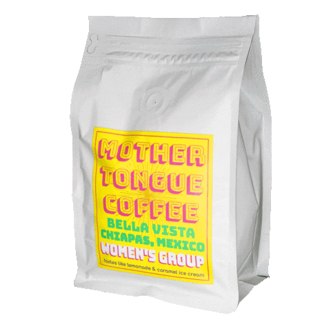 Coffee Bag Sticker by Mother Tongue Coffee