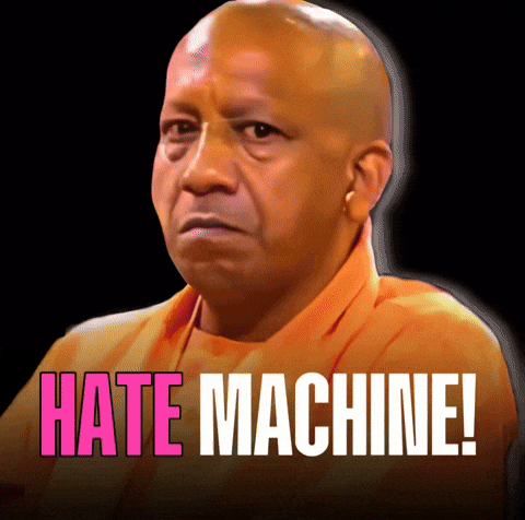 Yogi Adityanath Machine GIF by Indian National Congress