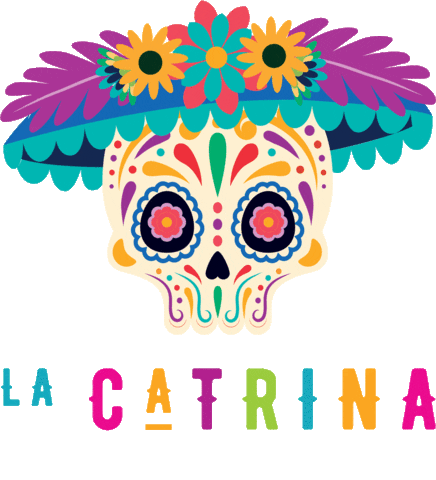 La Catrina Tacos Sticker by La Catrina MEXICO ®
