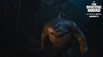 King Shark Attack GIF by The Suicide Squad