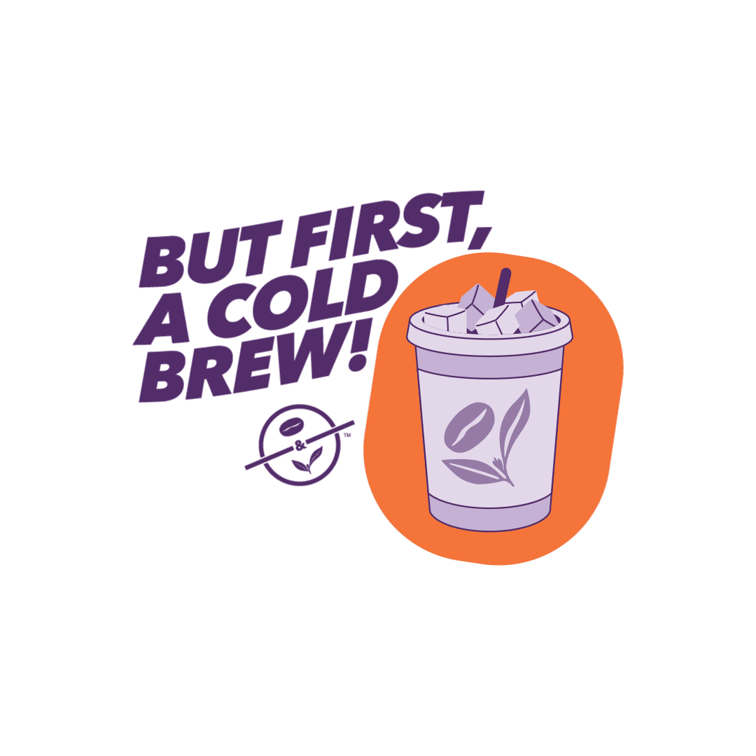 Iced Tea Cold Brew Sticker by The Coffee Bean & Tea Leaf® - India