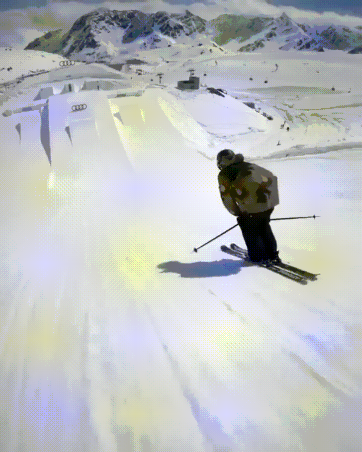 Flipping Ski Jump GIF