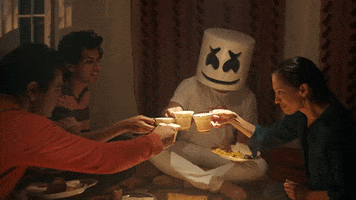 Tea Party Cheers GIF by Marshmello