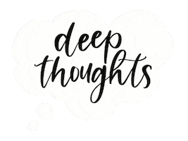 Deep Thoughts Idea Sticker