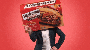 no no no GIF by Steak-umm