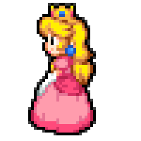 Princess Peach Stickers - Find & Share on GIPHY
