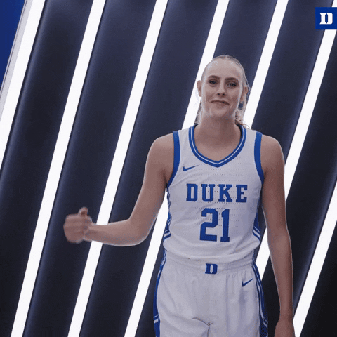 College Basketball Sport GIF by Duke Women's Basketball