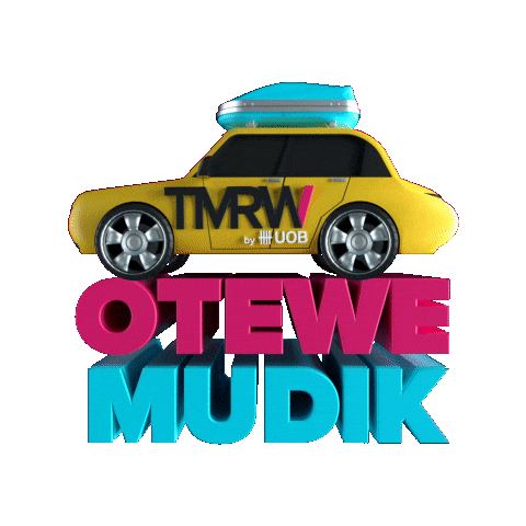 Traveling Hari Raya Sticker by TMRW by UOB