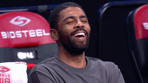 Kyrie Irving Lol GIF by NBA