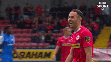Laugh Smile GIF by Cliftonville Football Club