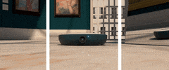 Notenemosnombre robot museum rumba roomba GIF